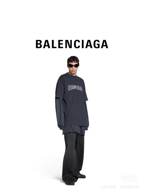 【커플】BALENCIAGA 발렌시아가반팔티2408027